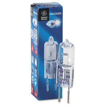 GE 34708 35 Watts Halogen Bi-Pin T3 Light Bulb - Clear