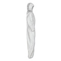 Safety & First Aid | Ansell 49116 A20 Breathable Particle Protection Coveralls with Zip Closure - Triple Extra Large, White (20/Carton) image number 2