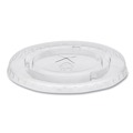 Cups and Lids | Pactiv Corp. YLP22C 12 oz./14 oz./16 oz./20 oz. Cold Cup Lids - Clear (1680/Carton) image number 0
