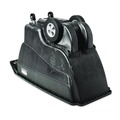 Trash Cans | Rubbermaid Commercial FG101300BLA 151 Gallon 1000 lbs. Capacity Plastic Structural Foam Tilt Truck - Black image number 2
