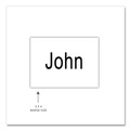 Labels | C-Line 92443 4 in. x 3 in. Name Badge Inserts - White (60/Pack) image number 3