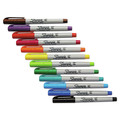 Permanent Markers | Sharpie 37175PP Permanent Marker - Ultra-Fine Needle Tip/Assorted Colors (12/Pack) image number 1
