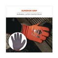 Cleaning Gloves | Ergodyne 17625 ProFlex 7401 Coated Lightweight Winter Gloves - X-Large Orange (1-Pair) image number 7