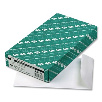 Quality Park QUA43317 6.5 in. x 9.5 in. Redi-Seal Cheese Blade Flap Catalog Envelope - White (100/Box)