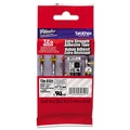 Labels | Brother P-Touch TZES131 0.47 in. x 26.2 ft. TZe Standard Adhesive Laminated Labeling Tape - Black on Clear image number 0