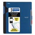 Notebooks & Pads | Five Star 06324 11 in. x 8.5 in. Sheets 3-Subject Medium/College Rule Advance Wirebound Notebook - Randomly Assorted Cover Color image number 0