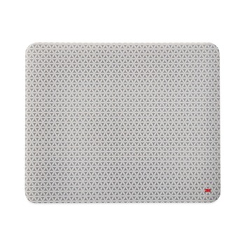 3M MP200PS 8-1/2 in. x 7 in. Precise Mouse Pad with Repositionable Nonskid Back - Gray Bitmap