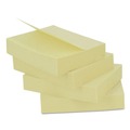 Sticky Notes & Post it | Universal UNV35688 100 Sheet 3 in. x 3 in. Self-Stick Note Pads - Yellow (18/Pack) image number 4