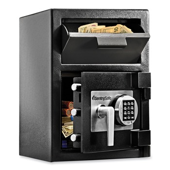  | SentrySafe DH-074E 0.94 cu-ft. 14 in. x 15.6 in. x 20 in. Digital Depository Safe - Large, Black