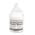Bowls and Plates | Tablemate 5244WH 5 oz Plastic Dinnerware Bowl - White (125/Pack) image number 2