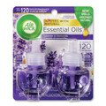 Odor Control | Air Wick 62338-78473 0.67 oz. Scented Oil Refill - Lavender and Chamomile (2/Pack) image number 0