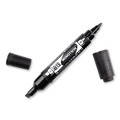 Back to School Sale | Tombow 56646 Mono Twin Fine/Broad Tips Bold Permanent Marker - Black (10/Box) image number 1