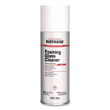 ALL PURPOSE CLEANERS | Rust-Oleum 381658 Pro Foaming Glass Cleaner Aerosol 20 oz Aerosol Spray (12/Carton)