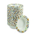  | Boardwalk BWKDEER12BOWL 12 oz. Coated/Soak Proof Deerfield Printed Paper Bowl - Multicolor (125/Pack, 8 Packs/Carton) image number 2