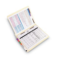 File Folders | Smead 34120 End Tab 11-pt Manila 2-Fastener Folders with Reinforced Straight Tabs - Letter Size/Manila (50/Box) image number 5