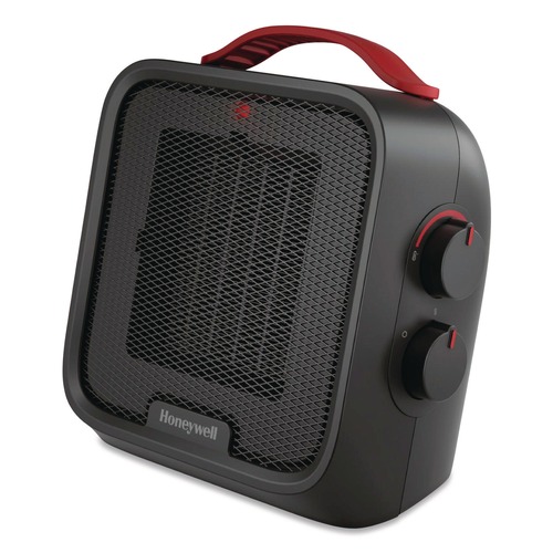 Office & Office Supplies | Honeywell HCE210B UberHeat 5 Ceramic Heater 4.5 x 4.5 x 8.86 Black image number 0