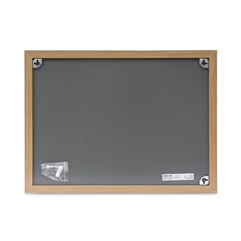 Universal 43602-UNV 24 in. x 18 in. Cork Board with Oak Style Frame - Tan Surface