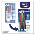 Permanent Markers | EXPO 2134345A Vis-a-Vis Wet Erase Marker Fine Bullet Tip Assorted Colors 8/Pack image number 7