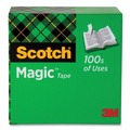 Tapes | Scotch 810 1 in. Core 0.5 in. x 36 yds. Magic Tape Refill - Clear (1-Roll) image number 1