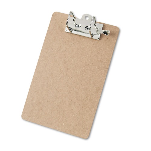 Back to School Sale | Saunders 05712 2.5 in. Clip Capacity Recycled Hardboard Archboard Clipboard - Brown image number 0