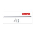 White Boards | Universal UNV43204 Frameless 72 in. x 48 in. Magnetic Glass Marker Board - White image number 6