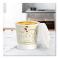 Food Trays, Containers, and Lids | SOLO KHB16A-J8000 16 oz Flexstyle Double Poly Paper Food Combo Packs - Symphony (500/Carton) image number 4
