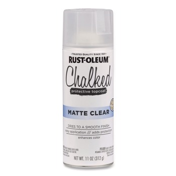 Rust-Oleum 302599 12 oz. Aerosol Can Chalked Paint - Ultra Matte Clear