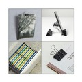 Binding Spines & Combs | Universal UNV10199VP3 Binder Clip Value Pack - Mini, Black/Silver (36/Pack) image number 5