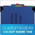 Just Launched | Pendaflex SER-2-BL Personnel Folders, 1/3 Cut Hanging Top Tab, Letter, Blue image number 2