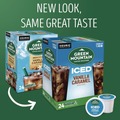 Coffee | Green Mountain Coffee 5000359623 Brew Over Ice Coffee K-Cups - Vanilla Caramel (24/Box) image number 6
