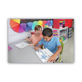White Boards | Creativity Street PAC9882-10 12 in. x 9 in. Dry Erase Student Boards - Blue/White Surface (10/Set) image number 4