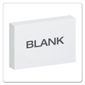 Flash Cards | Oxford 40EE 4 in. x 6 in. Unruled Index Cards - White (100/Pack) image number 2