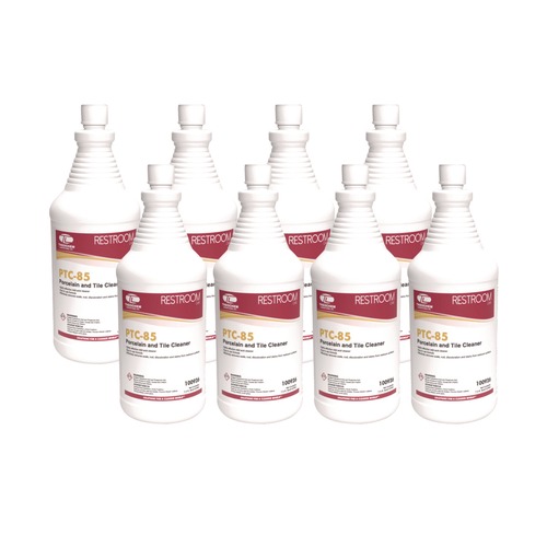 Cleaning & Janitorial Supplies | Theochem Laboratories 500657 PTC-85 32 oz. Bottle Pleasant Scent Porcelain and Tile Cleaner (12/Carton) image number 0