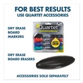 Clearance Center | Quartet 2547 Classic Series 72 x 48 Porcelain Magnetic Dry Erase Board - White Surface/Silver Aluminum Frame image number 9
