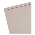 File Folders | Smead 12310 0.75 in. Expansion Reinforced Top Tab Colored File Folders - Letter Size/Gray (100/Box) image number 1