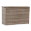 Office Desks & Workstations | Linea Italia LITUR604NW Urban 35.25 in. x 15.25 in. x 23.75 in. 36 in. Credenza Bottom Pedestal - Natural Walnut image number 1