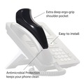 Office Phones & Accessories | Softalk 801 Softalk II 2 x 6.75 x 2.5 Telephone Shoulder Rest - Black image number 4