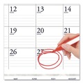 Bulletin Boards | House of Doolittle 1646 18.5 in. x 13 in. 12-Month (Jan-Dec) 2026 Recycled Two-Color Monthly Desk Pad Calendar with Notes Section - White/Blue image number 2
