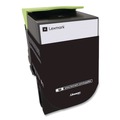 Ink & Toner | Lexmark 80C1HK0 Return Program 4,000 Page-Yield High-Yield Toner - Black image number 1
