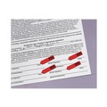 Page Flags | Post-it Flags 684-RDSH Arrow Message 0.5 in. Sign Here Page Flags in Dispenser - Red (80/Pack) image number 2