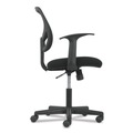 Office Chairs | Basyx HVST102 17 in. - 22 in. Seat Height 1-Oh-Two Mid-Back Task Chair Supports Up to 250 lbs. - Black image number 2
