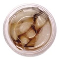 Cups and Lids | Boardwalk BWKPET912STRAW Crystal-Clear Cold Cup Straw-Slot Lids Fits 9 oz. Squat and 12 oz. PET Cups (1000/Carton) image number 10