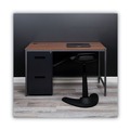 Office Carts & Stands | Alera ALEPAFFCH 14.96 in. x 19.29 in. x 27.75 in. 2 Legal/Letter-Size File Drawers Left or Right File Pedestal - Charcoal image number 5