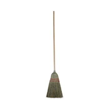 Boardwalk BWK920YCT 55 in. Mixed Fiber Maid Broom - Natural (12/Carton)