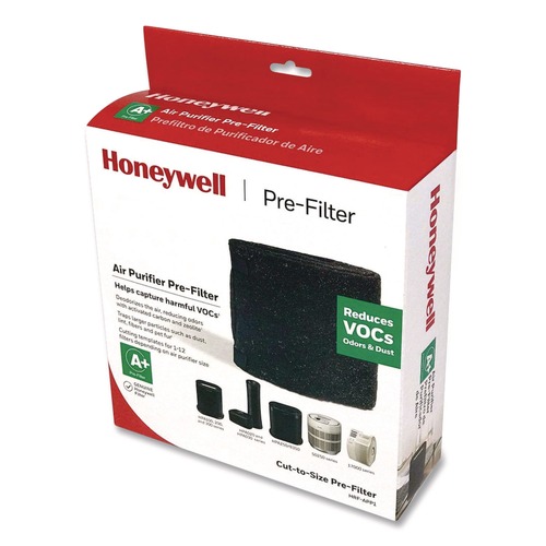 Office & Office Supplies | Honeywell HRFAPP1V1 Filter A Plus Household Odor and Gas Reducing Universal Pre-Filter image number 0