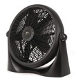 Desk Fans | Alera ALEFAN163 16 in. 3-Speed Super-Circulation Plastic Tilt Fan - Black image number 1