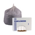 Storage Accessories | Boardwalk H7658MWKR01 55 Gallon 0.63 mil 38 in. x 58 in. Repro Low-Density Can Liners - White (10 Rolls/Carton,10 Bags/Roll) image number 2