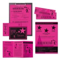 Cover & Cardstock | Astrobrights 22881 65 lbs. 8.5 in. x 11 in. Color Cardstock - Fireball Fuchsia (250/Pack) image number 3