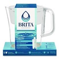 Food Service | Brita 36089EA 40 oz. Classic Water Filter Pitcher - Clear image number 1