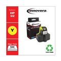 Ink & Toner | Innovera IVR73WN Remanufactured 500 Page-Yield Ink for 02 (C8773WN) - Yellow image number 1